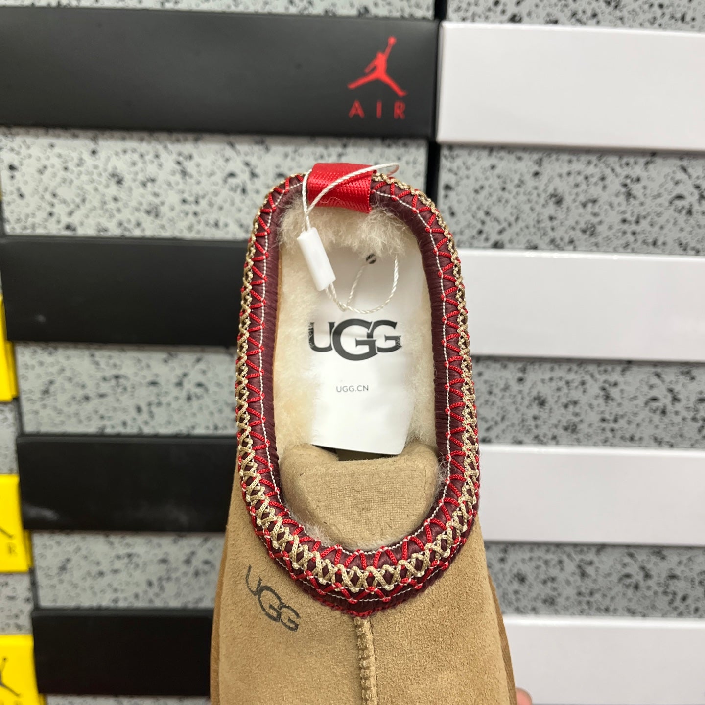 UGG Thick-Soled Low-Cut Fur Snow Boots