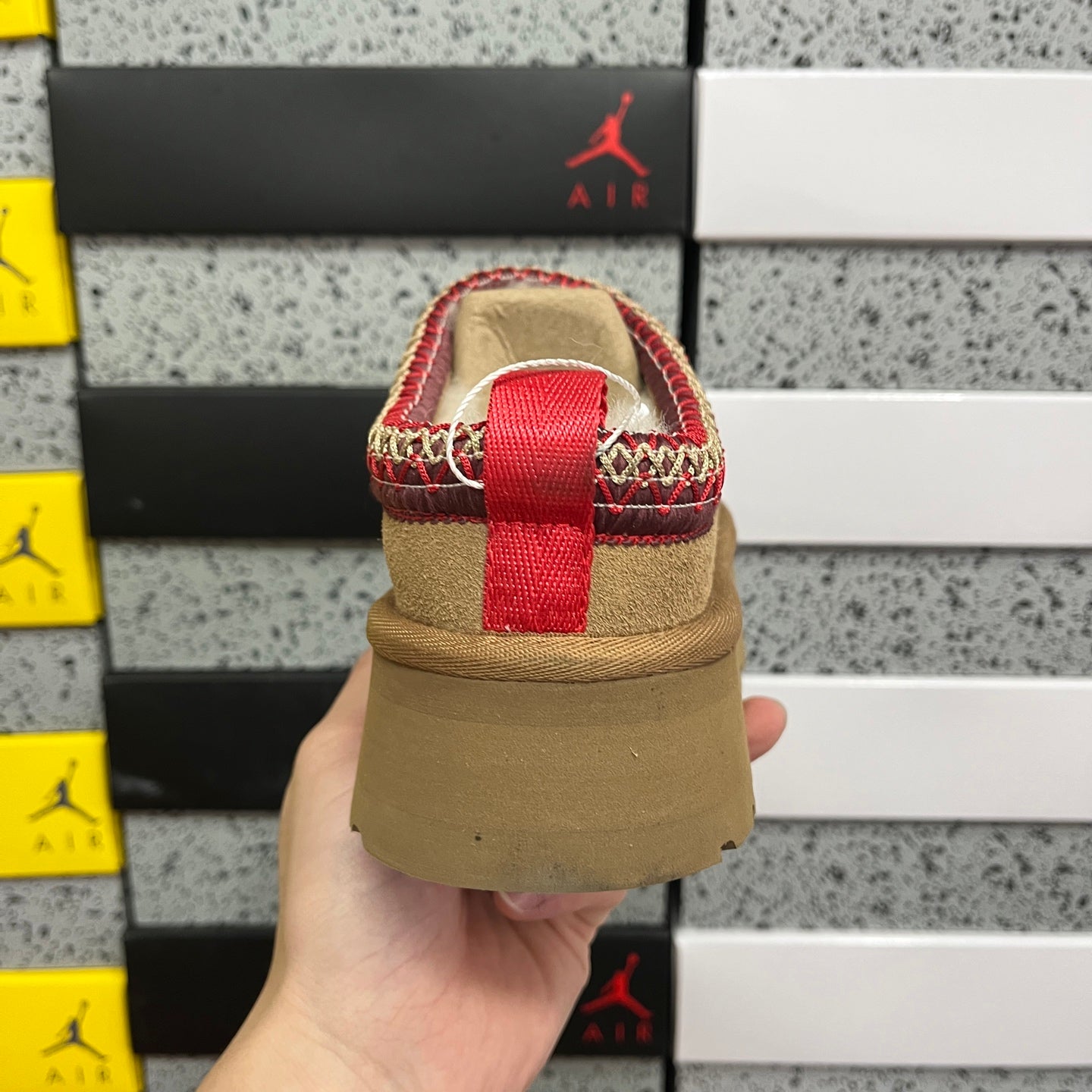 UGG Thick-Soled Low-Cut Fur Snow Boots