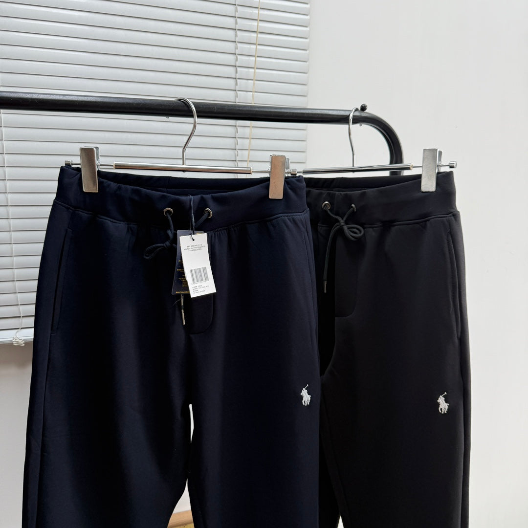 Ralph Lauren Classic Double-Sided Knit Jogger Pants