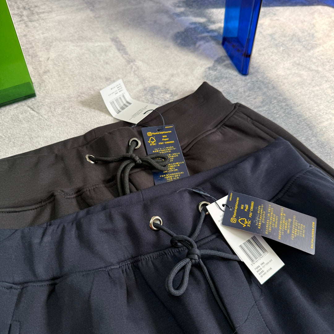 Ralph Lauren Classic Double-Sided Knit Jogger Pants