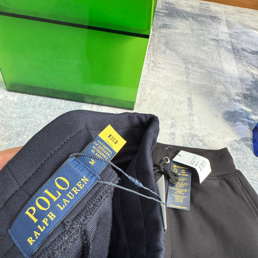 Ralph Lauren Classic Double-Sided Knit Jogger Pants