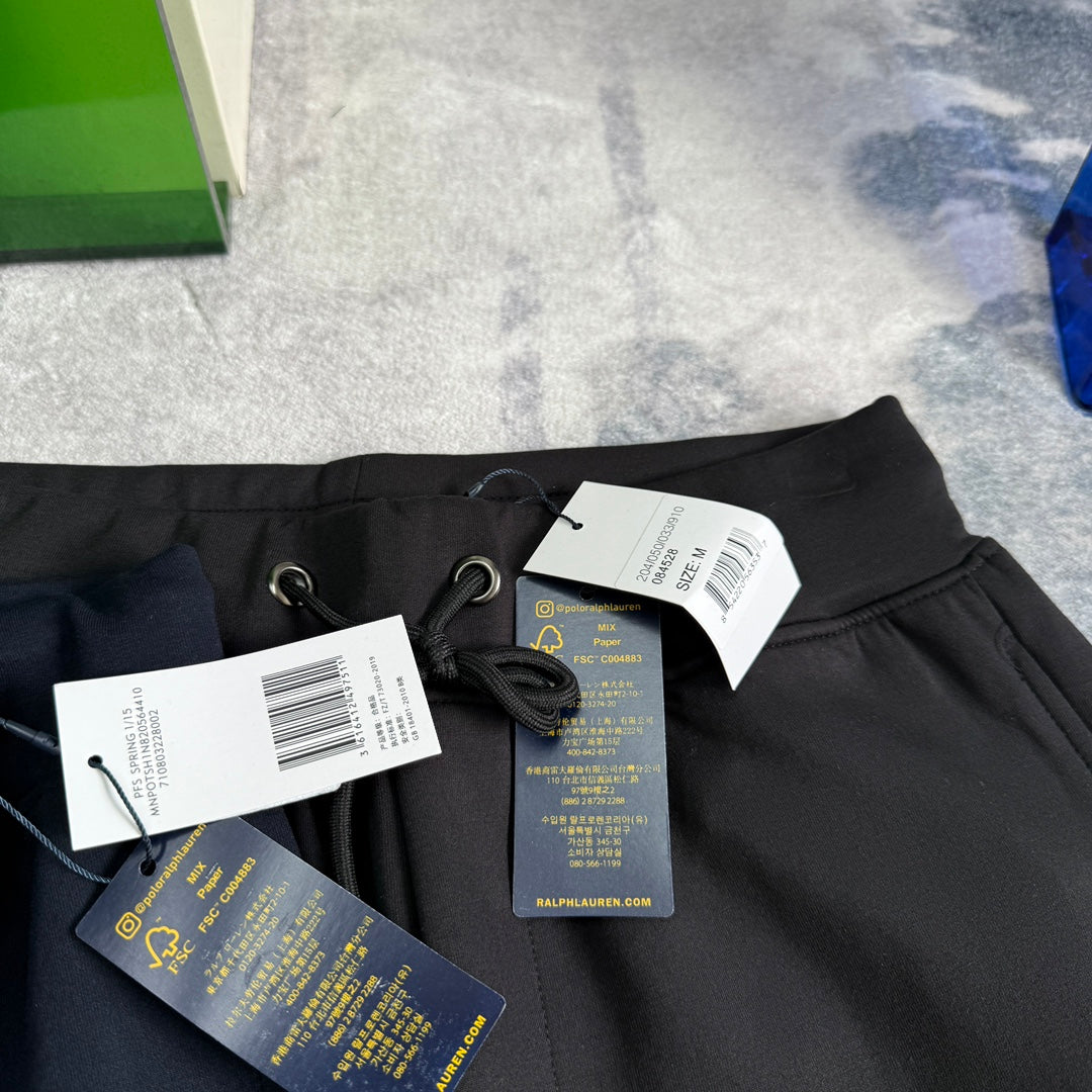 Ralph Lauren Classic Double-Sided Knit Jogger Pants