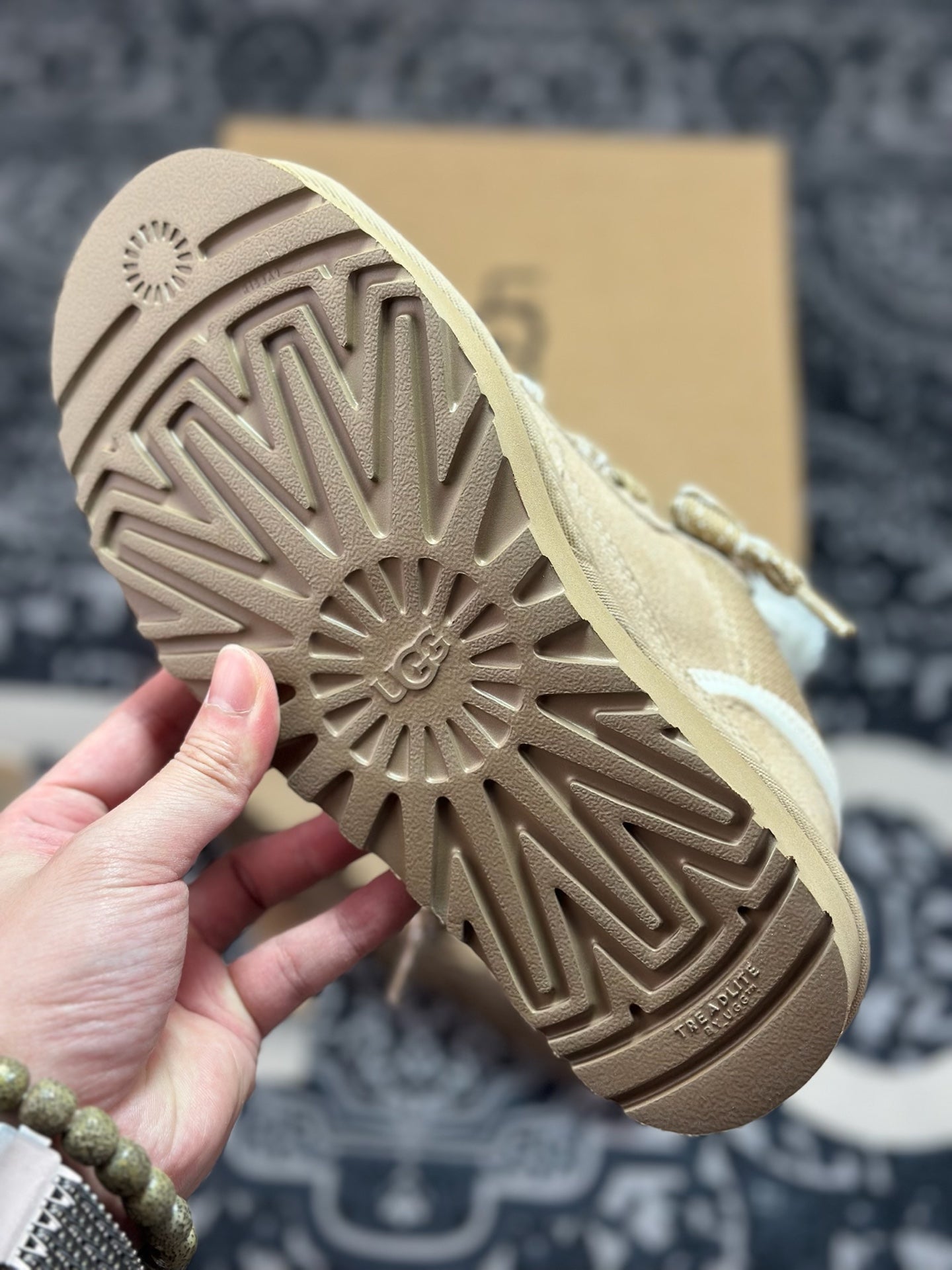 UGG Lowmel Sheepskin Snow Boots