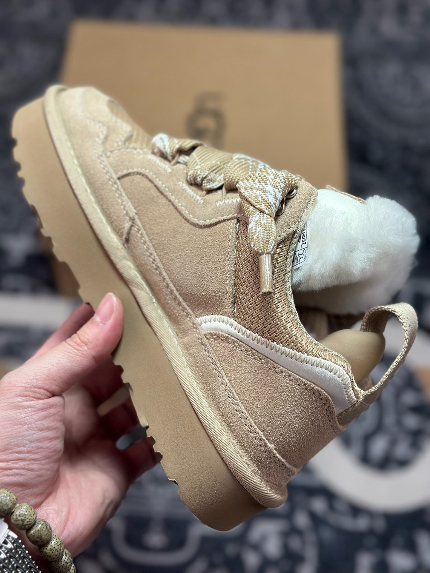 UGG Lowmel Sheepskin Snow Boots