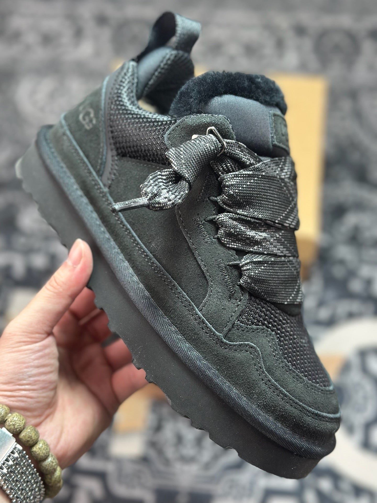 UGG Lowmel Sheepskin Snow Boots