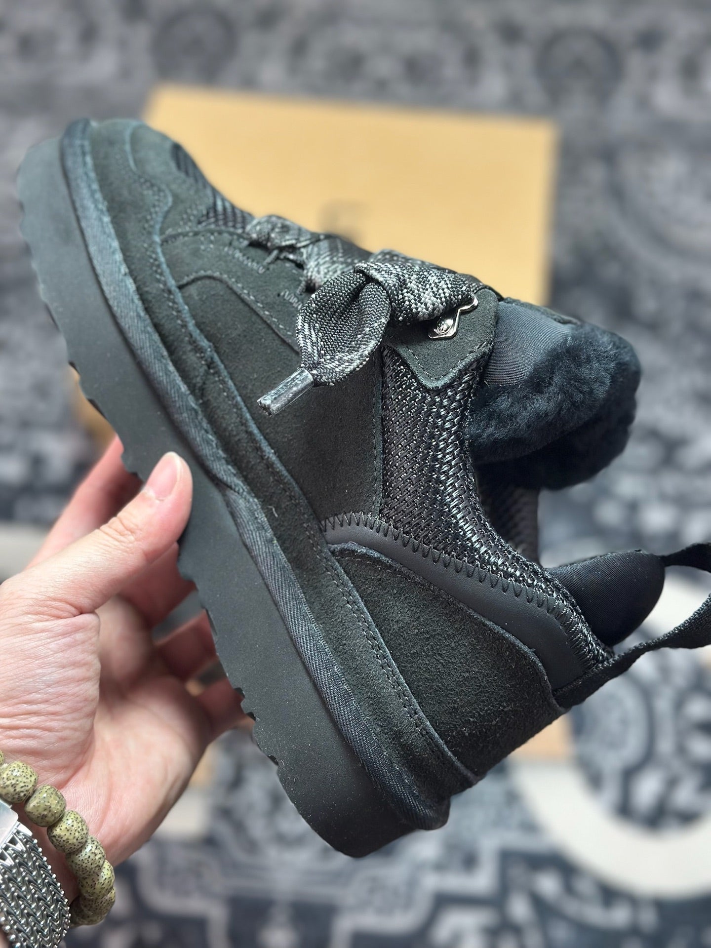 UGG Lowmel Sheepskin Snow Boots