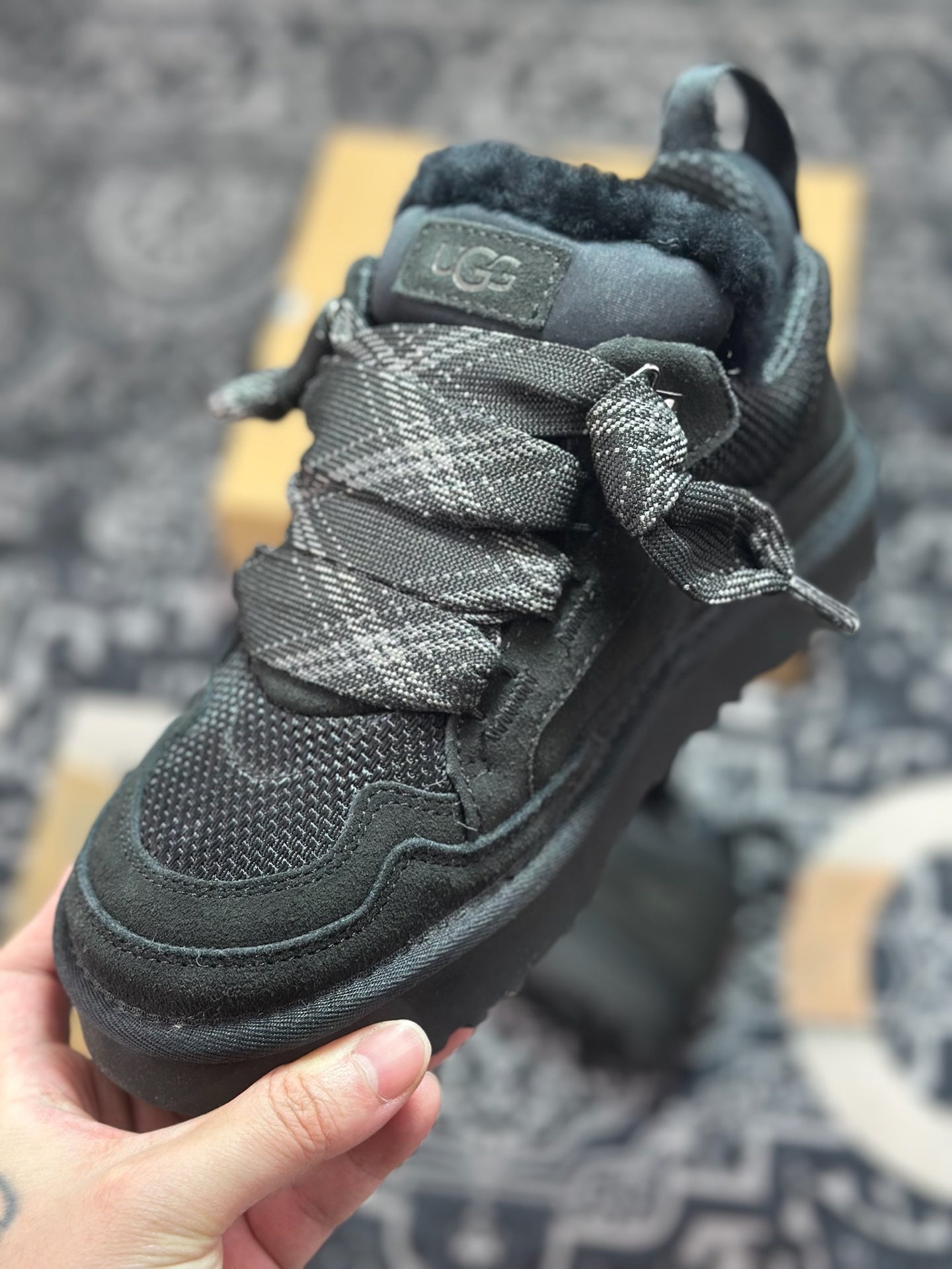 UGG Lowmel Sheepskin Snow Boots