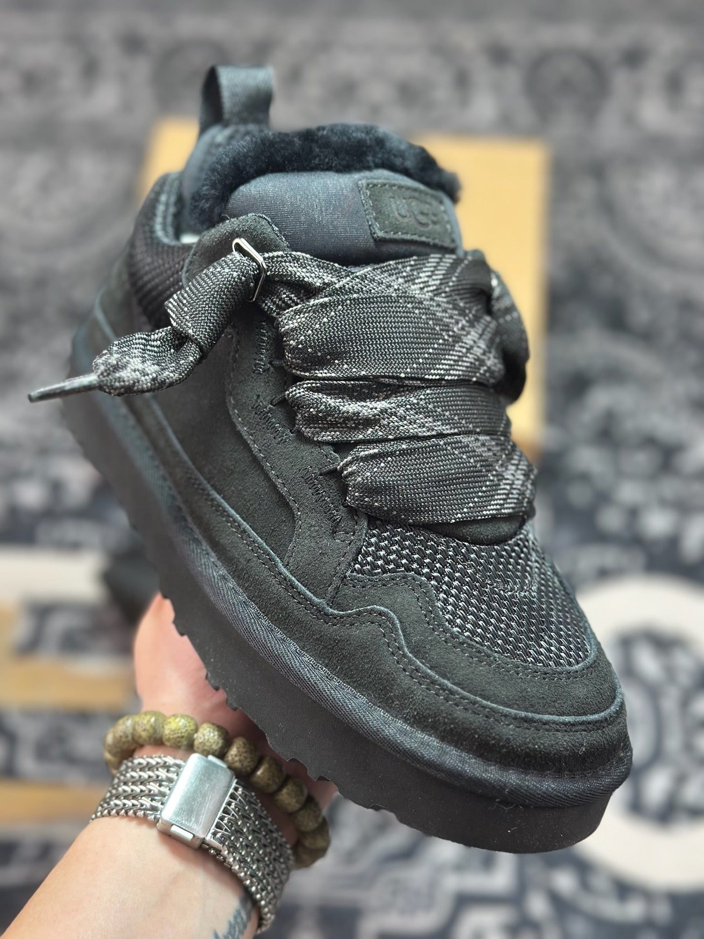 UGG Lowmel Sheepskin Snow Boots